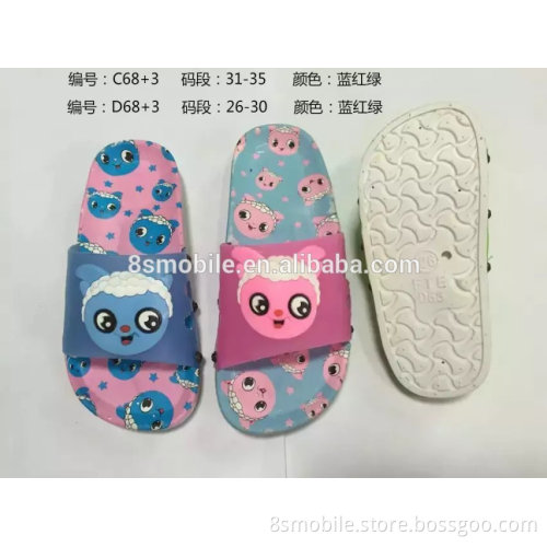 Chinese famous carton carton character pretty ship slipper for boys and girls